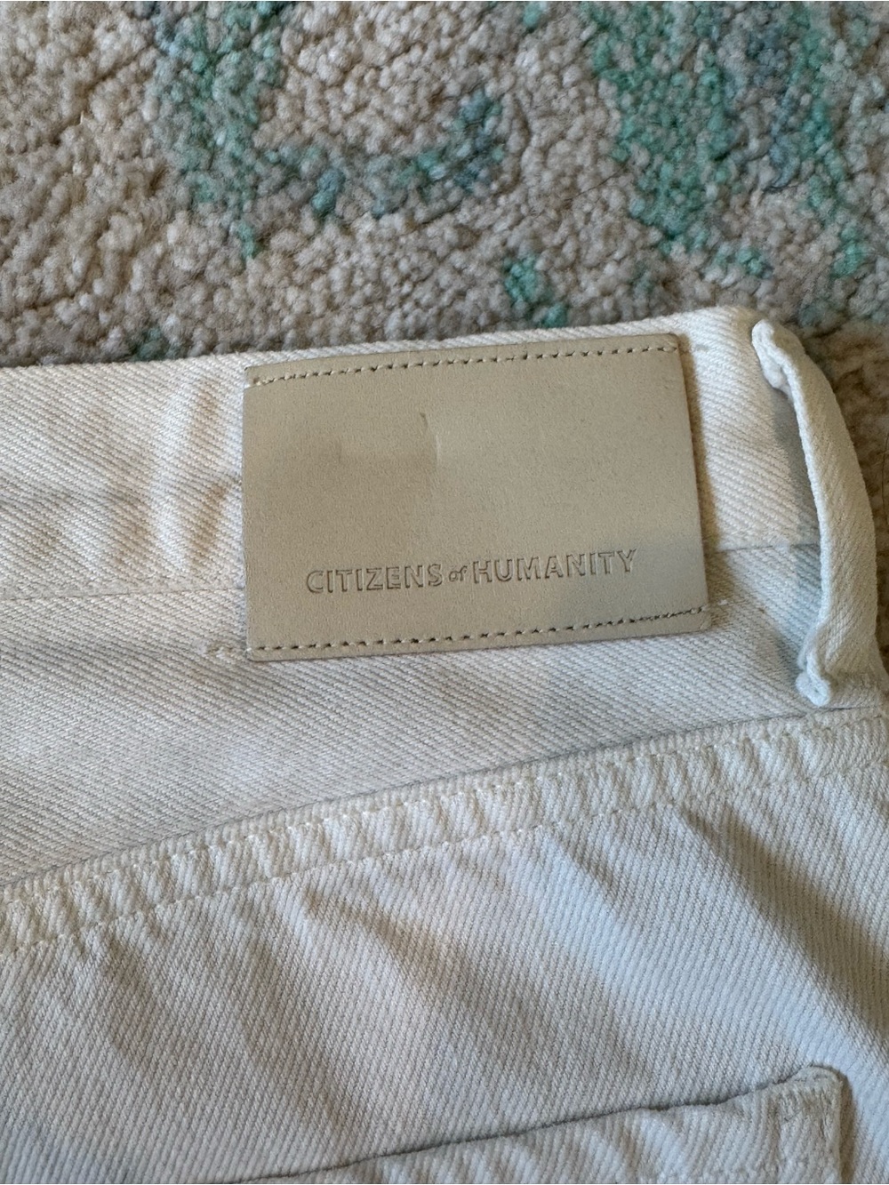 Citizens of Humanity Shorts Womens 29 White Camilla Jean High Waisted Bermuda - Picture 5 of 12